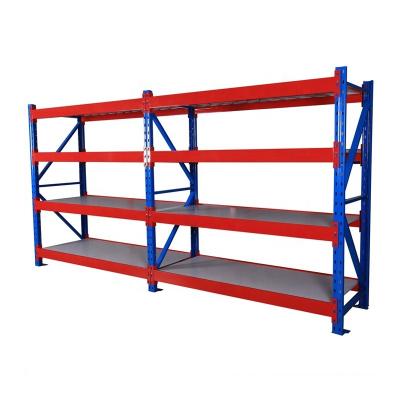 China Corrosion Protection Customize Adjustable Tire Shelf Steel Warehouse Rack Equipment Medium Duty Racking for sale