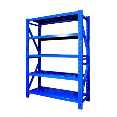 China Low Price Corrosion Protection 200KG Per Layer Steel Medium Duty Storage Rack For Warehouse for sale