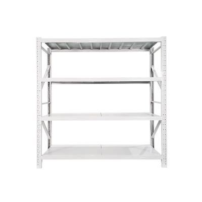 China Warehouse Storage System Bolt Down Rack Warehouse Storage Shelf Racking Light Duty Shelving System for sale