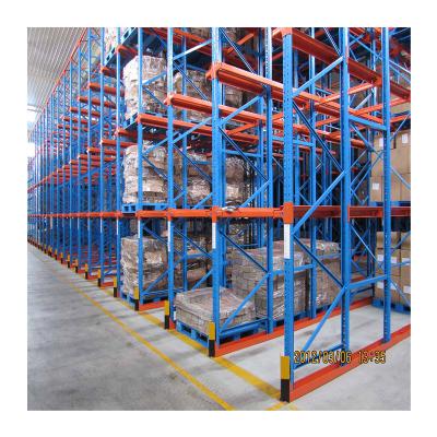 China Corrosion Protection Stackable Heavy Duty Steel Industry Warehouse Manufacturer Drive In Pallet Racking System for sale