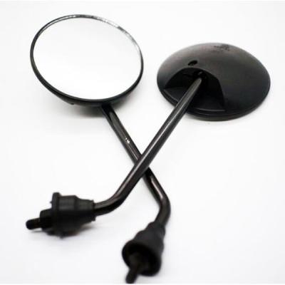 China PP Motorcycle Mirror Scooter Rearview Rear Mirror 8mm 10mm Motorcycle Vintage Mirror for sale