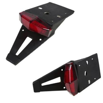 China PVC Motorcycle Motor Bike LED Rear Shock Absorber Brake Stop Tail Light Turn Signal LED Light for sale