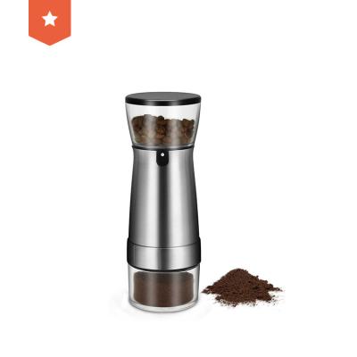 China New Arrival Customized Industrial Professional Portable Mini Car USB Bean Electric Coffee Grinder For Sale for sale