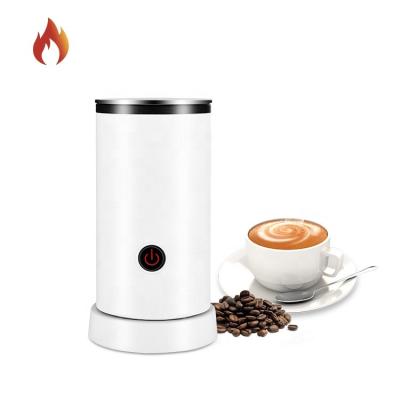 China Viable Stainless Steel Cappuccino Coffee Maker Automatic Frothing Blender Usb Rechargeable Electric Milk Frother 220V for sale