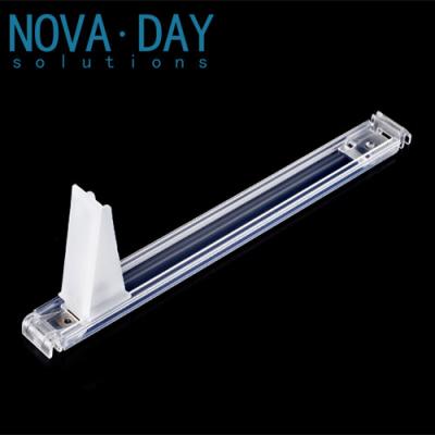 China ABS Plastic Transparent Hangzhou Novaday Store Display Lifter Cosmetic Shelf Divider for sale