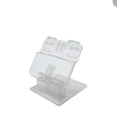 China Label Holder Used In Supermarket Shelf For Price Display Novaday Design EEL New White Label Holder With Big Price For Supermarket Shelves for sale