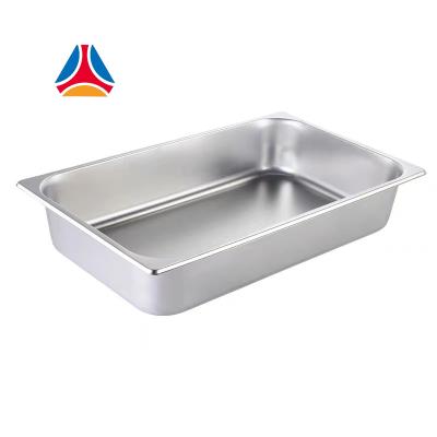 China Factory Promotion Outdoor Kitchen Stainless Steel Food Buffet Pans Supplies Storage GN Pan for sale