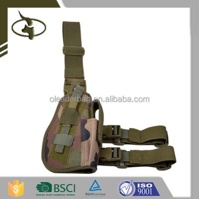 China Professional Military Pistol Pouch Gun Pouch Holster Bag Pouch Gun Case Leg Gun Holster Bag with Adjustable Strap for sale