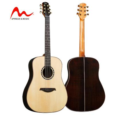 China Solid Impeccable Spread Music All High Quality Solid Acoustic Guitar SW-18S Acoustic Guitar for sale