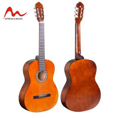 China 39 Inch Guitar Low Price Musical Instrument High Gloss Finish Classic Solid Fir C-92AD for sale