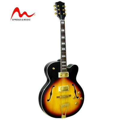 China High quality impeccable jazz style electric guitar plywood TG-100 electric guitar for sale