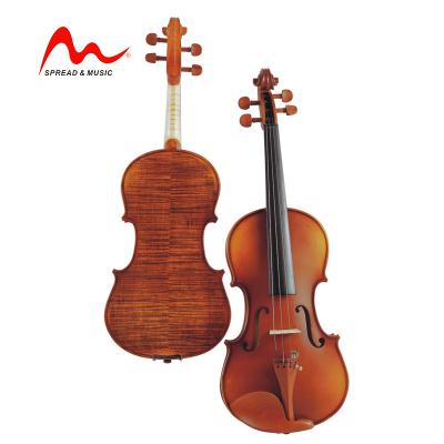 China Fir 4/4 Fir 4/4 OEM Solid Maple Solid Wood Violin High Quality Handcrafted Violin MV-20 for sale