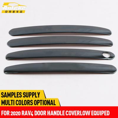 China Anteke Stainless Steel Door Handle Coverlow Fitted For 2020 RAV4 Car Accessories for sale