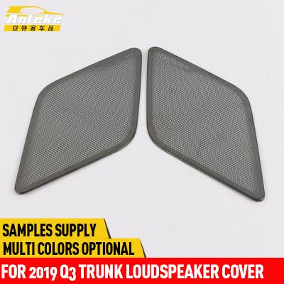 China Anteke Stainless Steel Trunk Speaker Cover For 2019 Q3 Car Accessories for sale