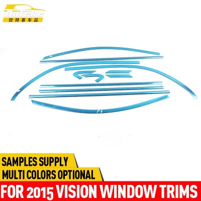 China Anteke stainless steel for vision 2015 stainless steel window trims vision door window sash sill trim cover decoration molding stickers for sale