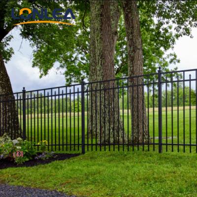 China Easily Assembled Factory Directly Prefabricated Steel Fence / Steel Fence / Ornamental Steel Fence With Cheap Price for sale