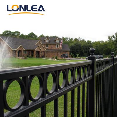 China Made of galvanized steel directly easily assembled from the factory. steel fencing/ornamental steel fencing/fence with cheap price for sale