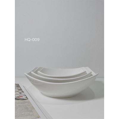 China Sustainable Wholesale Ceramic Soup Bowls Fruit Bowl Ceramic Soup Bowl For Hotel Home Restaurants for sale