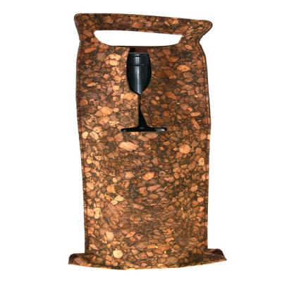 China Insulated 2022 Eco-friendly Wine Bottle Gift Storage Bags Bearing Portable 5kg Cork Wine Bag for sale