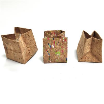 China Eco-friendly/Biodegradable/Natural/Unique Wholesale Planter Grow Bag Biodegradable Cork Bag planter Popular Plant Growing Bag for Gardening for sale