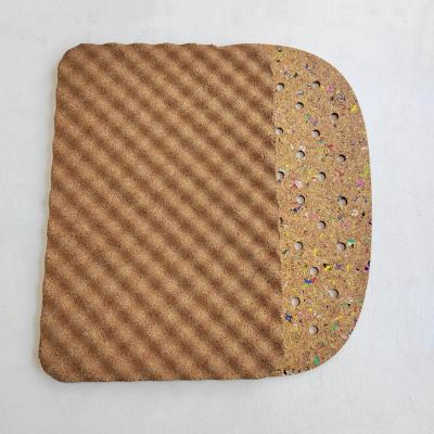 China Cork Anti Slip Floor Mats Eco-friendly Eco-friendly Sustainable Cork Bath Mat Non Slip Floor Mats Cork Bathroom Mat Hotel Non Slip for sale