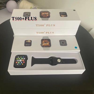 China 2021 Newest APP Control T500+PLUS Smart Watch Series 6 Smart Watch With 6 Button Function Password Games Smart Watch for sale