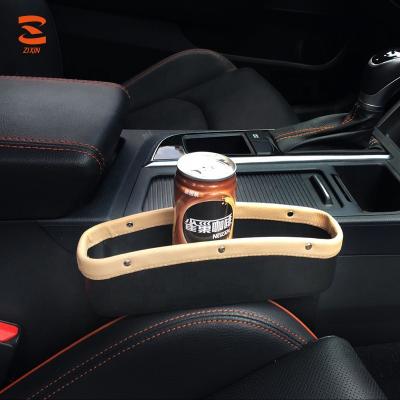 China New Design PU Leather Car Seat Catcher Car Console Side Pocket Waterproof Gap for sale