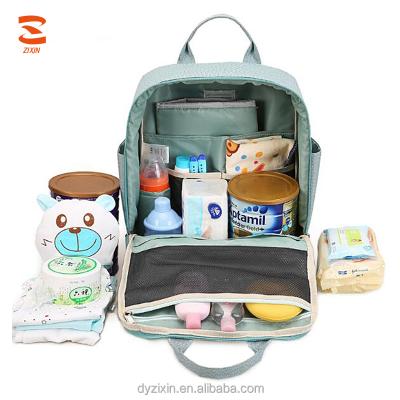 China New Fashion Eco-friendly Mummy Handbag Baby Diaper Bag Multifunctional Mummy Backpack for sale