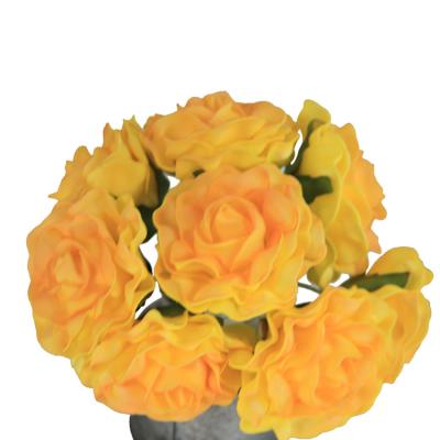 China Cheap types of artificial flowers wholesale stick home decoration low price for sale