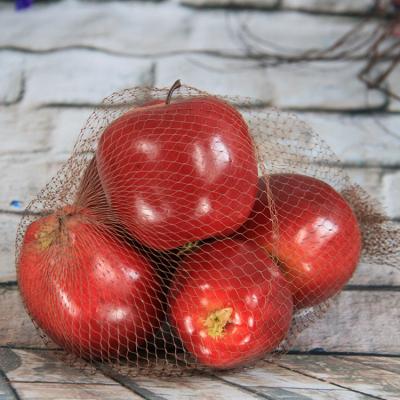 China ARTIFICIAL ARTIFICIAL FRUIT MESHBAG FUJI AND 9CM*5PCS RED DELICIOUS FOR HOME DECORATION/MODEL FOR FRUIT SHOP/WINDOW DISPLAY for sale