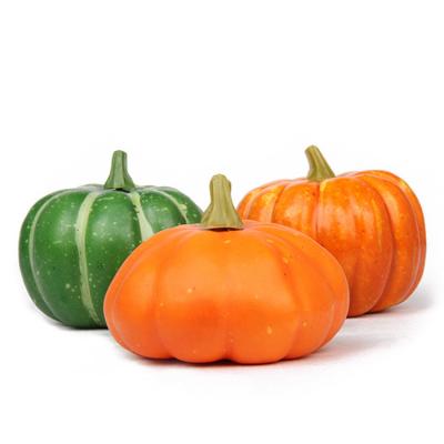 China Best Quality Foam Polyurethane Foam Large Pumpkins Home Promotional Artificial Pumpkins Large Decoration Moss Pumpkins for sale