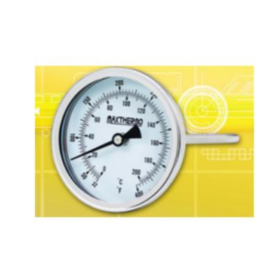 China 2021 Newest Factory Price Precision Round Bimetal Thermometer MB-201 for sale