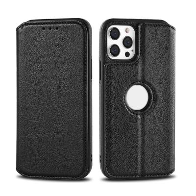 China Genuine iPhone 11 Pro XS Max XR Flip Cover Leather Case For Anti-fall Cell Phone Case Wallet for sale