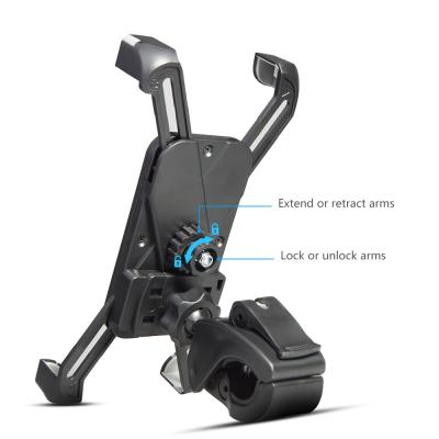 China Universal Phone Holder Universal Phone Holder Bike Bicycle Cell Phone Holder Bracket Phone Holder for sale