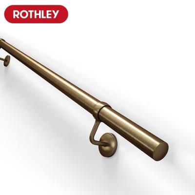 China ROTHLEY Antique Stairs Rust-Resistance Brass Railing For Outdoor Stainless Steel Rust Resistant for sale