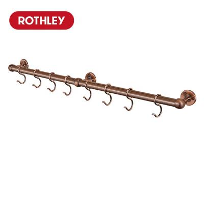 China ROTHLEY 60cm Sustainable Detachable Utensil Rail For Kitchen Storage 201 Stainless Steel for sale