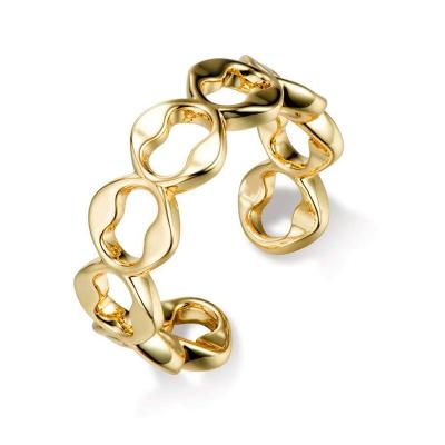 China FASHIONABLE Milskye Newest Design Perfect Link Chain Synthesis Adjustable Stacking Rings for sale