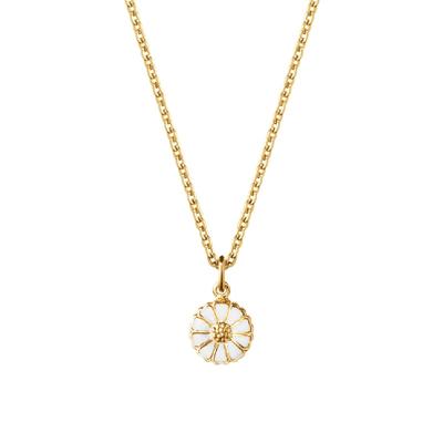 China Enamel Daisy Choker Color Pendant Necklaces Fashion Flower Jewelry 2021 TRENDY Milskye Jewelry New for sale