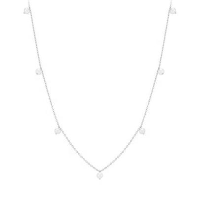 China Milskye Jewelry FASHIONABLE Minimalist Necklace 925 Sterling Silver Beads Necklace For Women for sale