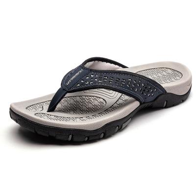 China CUSHIONING High Quality Beach Low MoQ Flip Flops Slides Thongs Cheap Outdoor Slippers New Trend 2021 For Men for sale