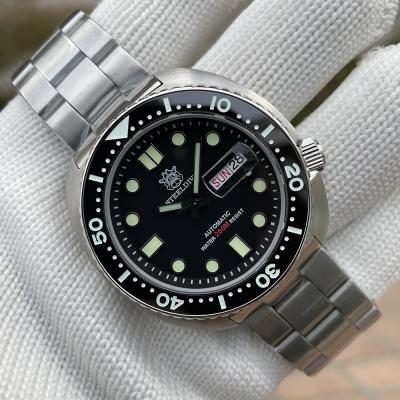 China New Arrival 45MM Case 200M Waterproof NH36 Automatic Movement Steel Men's Date STEELDIVE SD1972 Dive Watches for sale