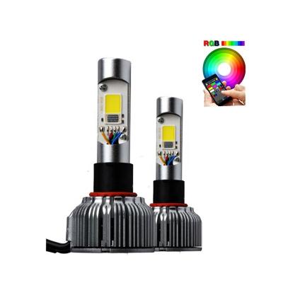 China Aluminum Housing 6063 42W Car Led Headlight Bulbs Automotive Led Kit For Car Combo High Low Beam H4 9003 90049007 Automotive Headlight Bulbs Kit H13 9008 for sale