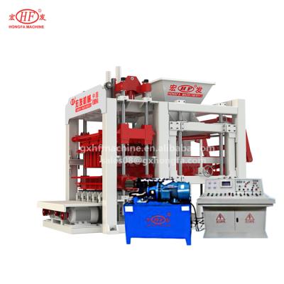 China Building Material Shops Hydraulic Pressure Mold Automatic Concrete Slab Paving Brick Making Machine for sale