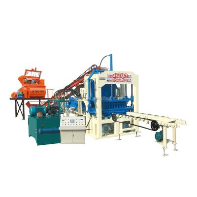 China Building material shops full automatic hydraulic block making machine price, brick making machine in south africa, interlocking paver brick machine for sale