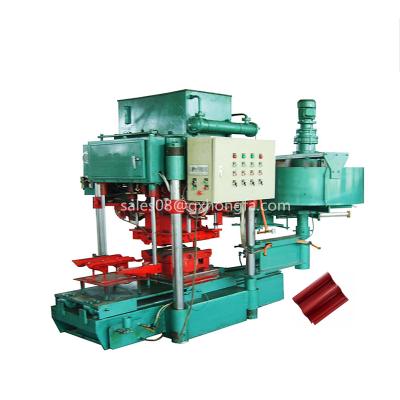 China China Factory Stores Building Material Vibration Terrazzo Tile Machine Manufacturers Non Burning Free Roof Tile Machinery for sale