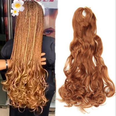 China 24inch Water Waves For Hair A0428 150g Wholesale Passion Twist 20inch Ombre Hair Loose Wave Curly Braiding Hair For Braiding Curly Synthetic Hair Extensions for sale