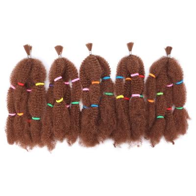 China High Temperature Afro Synthetic Marley Crochet Hair Crochet Braiding Hair Curly Braiding Hair Extensions Synthetic Fiber for sale