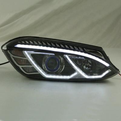 China PC+ABS HC-B-1550-3 HC-B-1550-3 Bus Head Lamp Front Bus Lamp 24v For Hy Bus Head Lamp Quality Assurance for sale