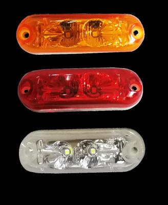 China PC 24V Auto Led Lighting System Bus Marker Lamp HC-B-5168 Front Beacon for sale