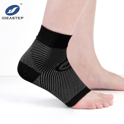 China Ideastep Toe Compression Sock Cover Breathable Male Female Ankle Protection Copper Nylon Half Open Socks for sale